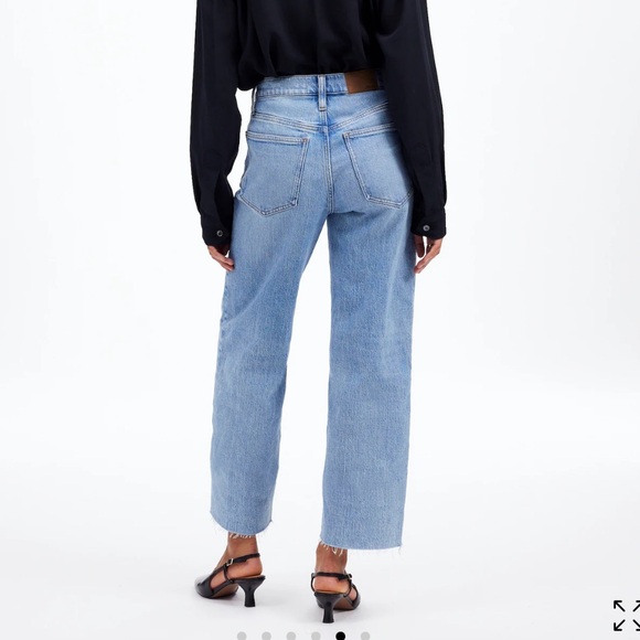 Madewell Perfect Vintage Tall High Rise Crop Jeans - Picture 3 of 10